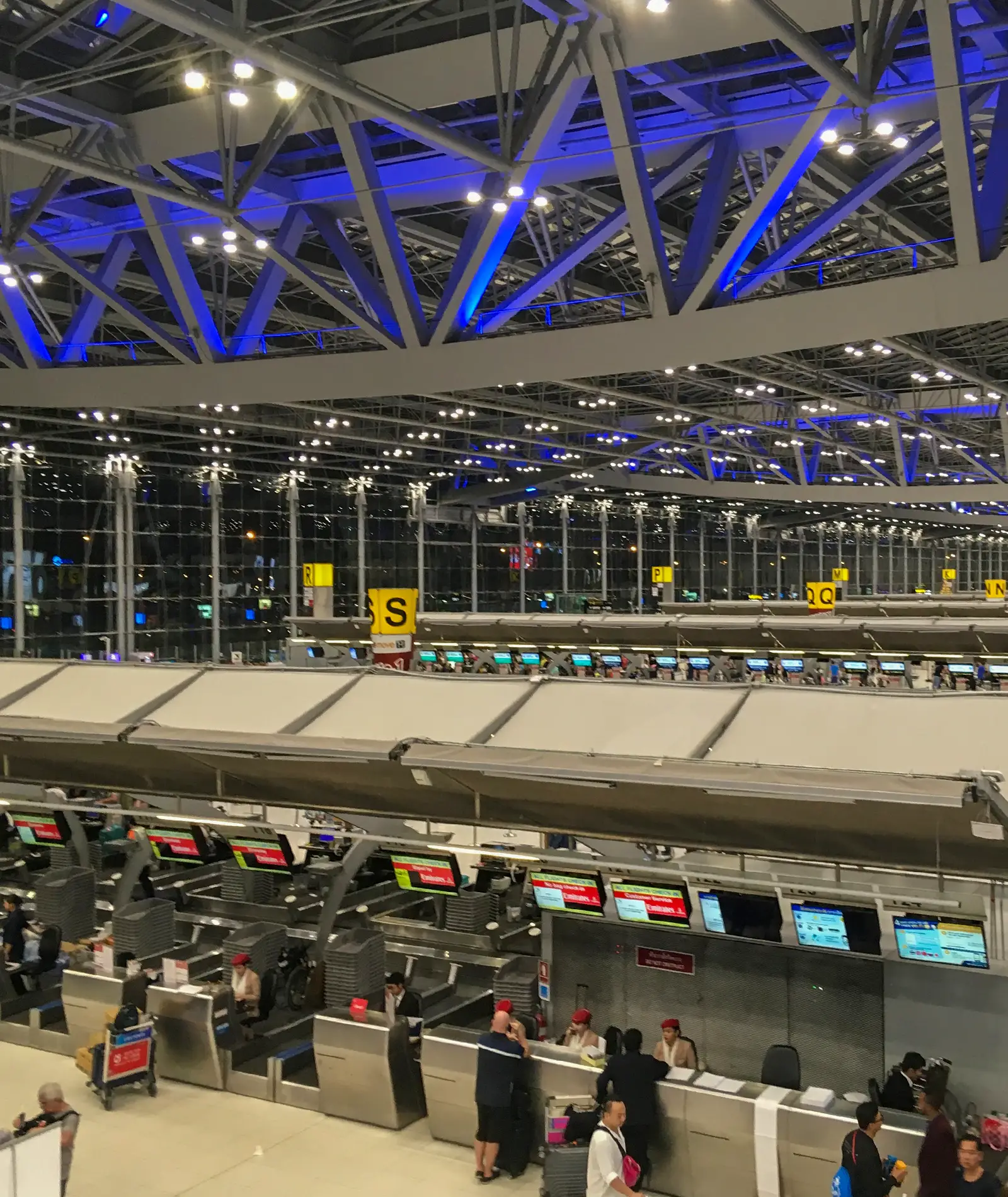 Check-in-Halle, Flughafen Suvarnabhumi, Bangkok