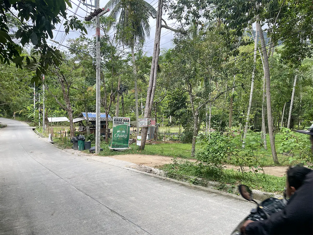 Vue depuis Khao Ra Koh Phangan sommet panorama golfe Thaïlande
