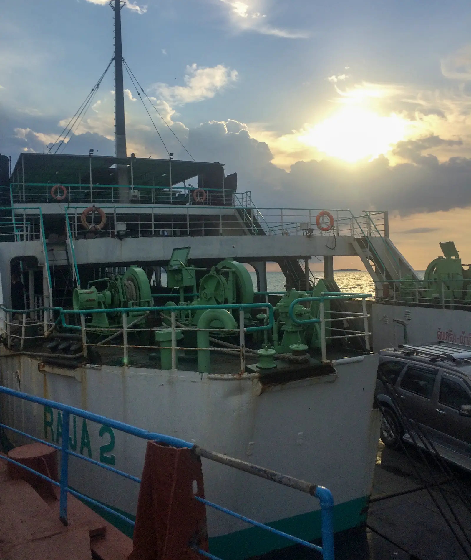 Raja Ferry auf dem Weg von Surat Thani nach Koh Phangan