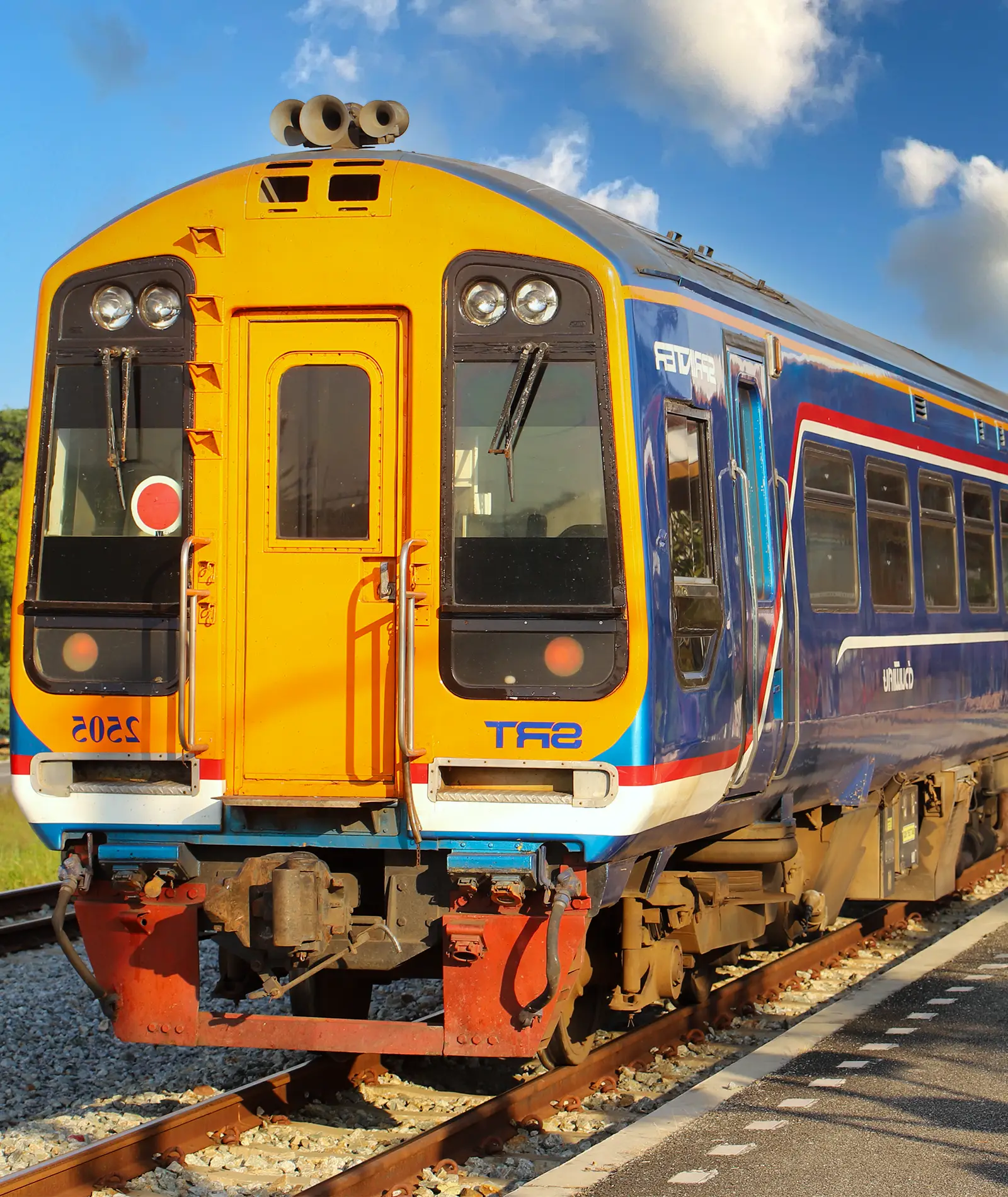 Nachtzug der State Railway of Thailand in den Sueden
